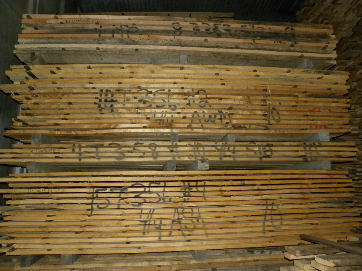 lumber at auction